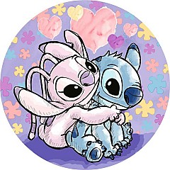 Stitch (500 Piece Round Puzzle)