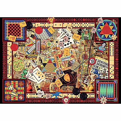 Vintage Games  (1000 pc Puzzle)