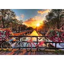 Bicycles in Amsterdam (1000 pc Puzzle)
