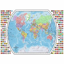 Political World Map Puzzle - 1000 Piece