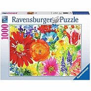 Ravensburger 1000 Piece Puzzle Abundant Blooms