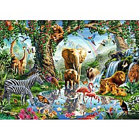 1000 pc Adventures in the Jungle