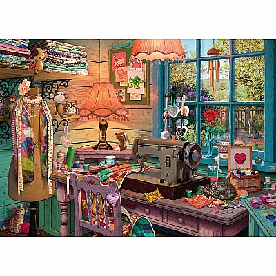 The Sewing Shed (1000 pc) Ravensburger