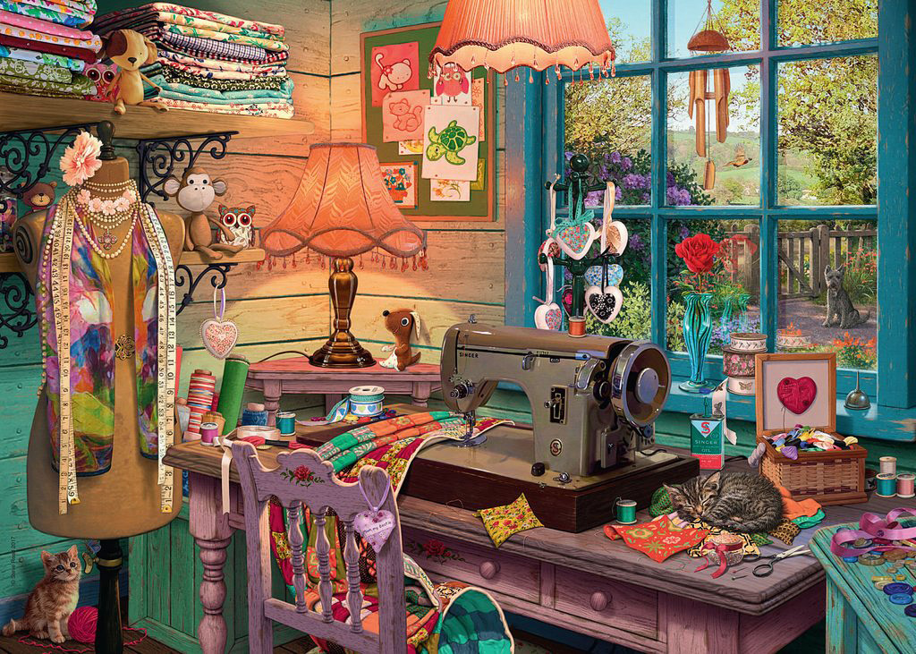 The Sewing Shed 1000 Pc Puzzle
