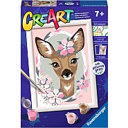 Ravensburger Delightful Deer Color by Numbers Kit