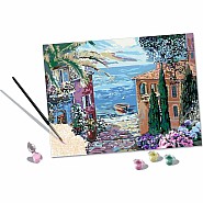 CreArt Painting by Numbers: Mediterranean Landscape