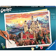 CreArt Painting by Numbers: Fairytale Castle