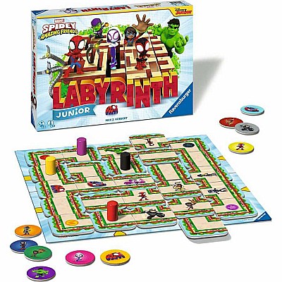 Spidey and His Amazing Friends Junior Labyrinth game