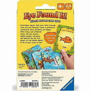 Dinosaur Island Eye Found It! Card Game