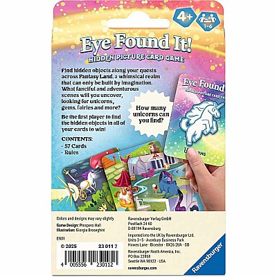 Eye Found It!  Fantasy Card Game