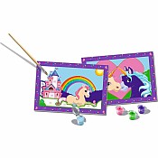 CreArt Jr: Paint-By-Number - Magical Unicorns (2 images)