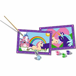 CreArt Jr: Paint-By-Number - Magical Unicorns (2 images)