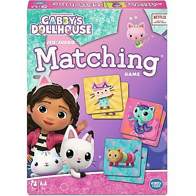 Gabby's Dollhouse Matching Game - Trilingual