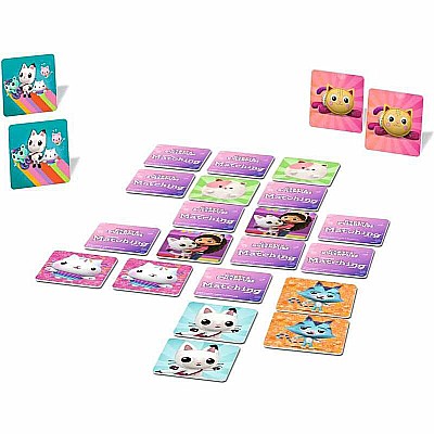Gabby's Dollhouse Matching Game - Trilingual