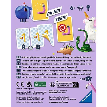 Snackaroo Card Game