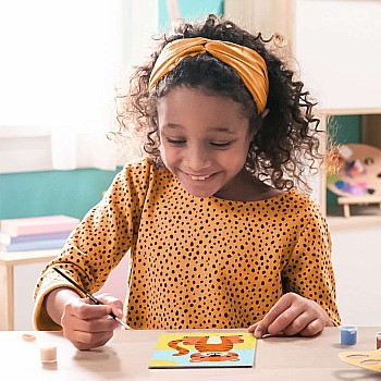 CreArt Paint By Number, Wild Tiger