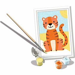 CreArt Paint By Number, Wild Tiger