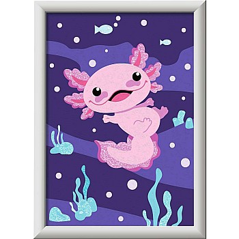 CreArt Paint By Number, Axolotl 