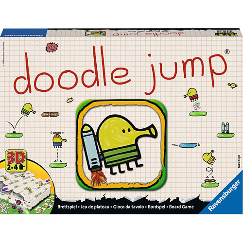 Ravensburger Doodle Jump Game by Ravensburger - Shop Online for Toys in the  United Arab Emirates