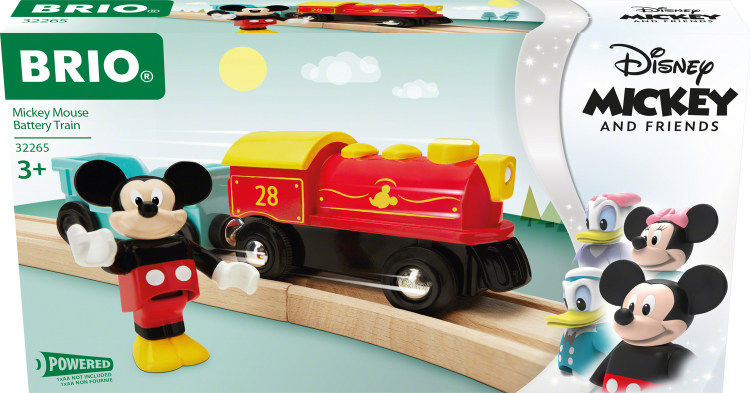 Mickey Mouse Battery Train