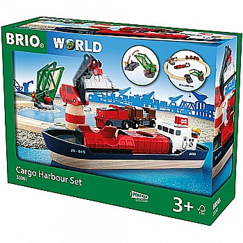BRIO Cargo Harbour Set 