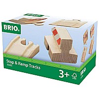 BRIO 33385 Ramp & Stop Track Pack