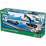 Freight Ship and Crane