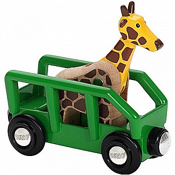 BRIO Giraffe and Wagon
