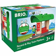 BRIO Record & Play Train Platform