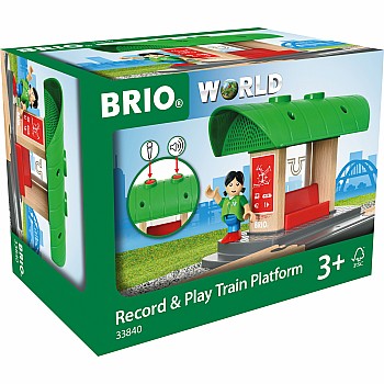 BRIO Record  Play Train Platform