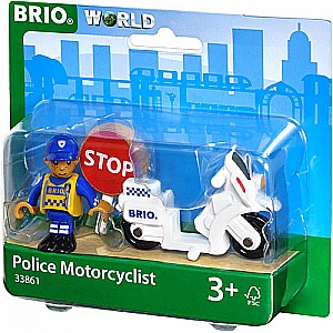 BRIO Police Motorcycle