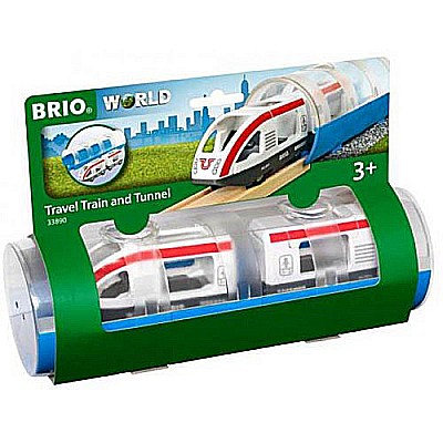 BRIO 33890 Tunnel & Travel Train