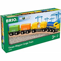 BRIO Three Wagon Cargo Train