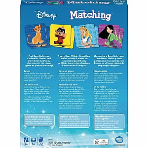 Disney Classic Matching Game - Trilingual
