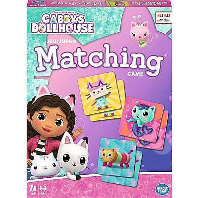 Gabby's Dollhouse Matching Game - Trilingual