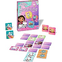 Gabby's Dollhouse Matching Game - Trilingual