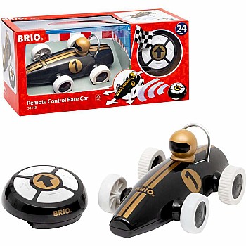 R/C Race Car, Black/Gold