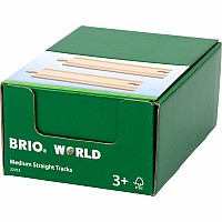 BRIO Medium Straight Tracks (sold individually)