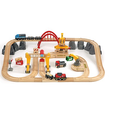 BRIO Cargo Railway Deluxe Set