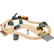 BRIO Rail & Road Loading Set