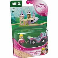 BRIO 33314 Sleeping Beauty & Wagon (Disney Princess)