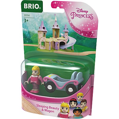 BRIO 33314 Sleeping Beauty & Wagon (Disney Princess)