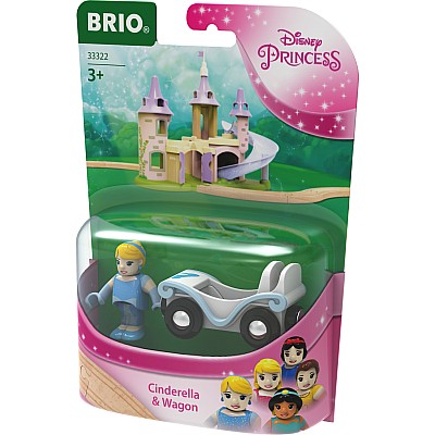 BRIO 33322 Cinderella & Wagon (Disney Princess)