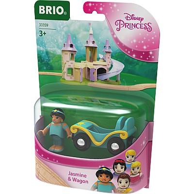 BRIO 33359 Jasmine & Wagon (Disney Princess)