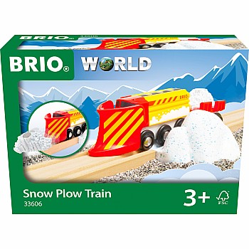 BRIO Snow Plow Train