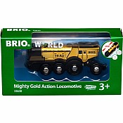 BRIO Mighty Golden Action Locomotive