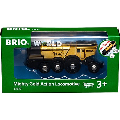 BRIO Mighty Golden Action Locomotive