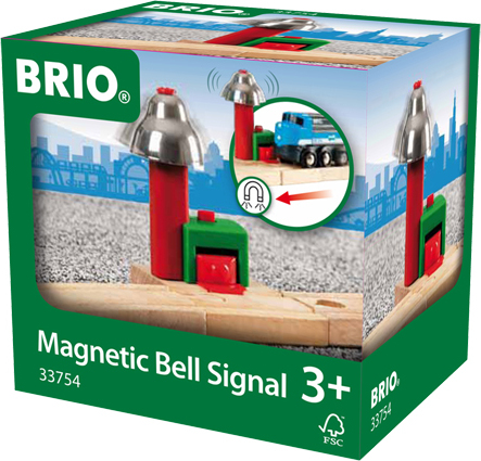 storm Secréte Hørehæmmet BRIO Magnetic Bell Signal - Building Blocks