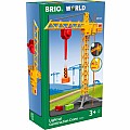 BRIO Light Up Construction Crane (Accessory)