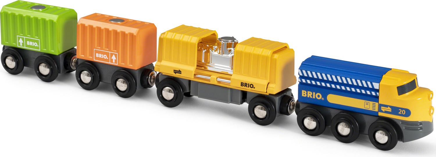 BRIO Three Wagon Cargo Train